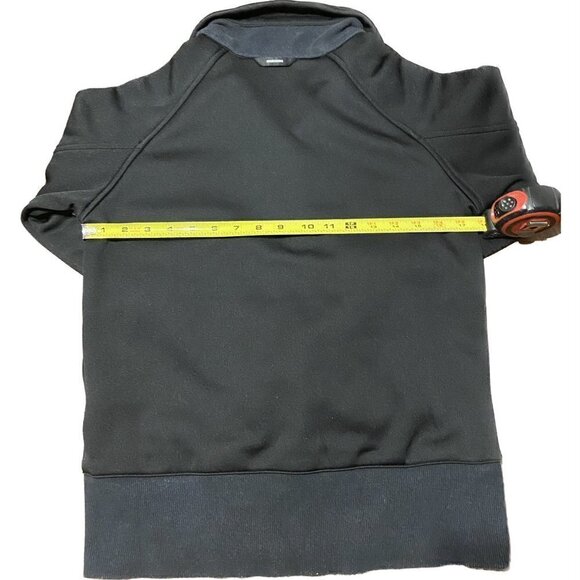 Columbia Womens Track Jacket Zip Front Size Small Black White with Red Detail - Picture 6 of 6